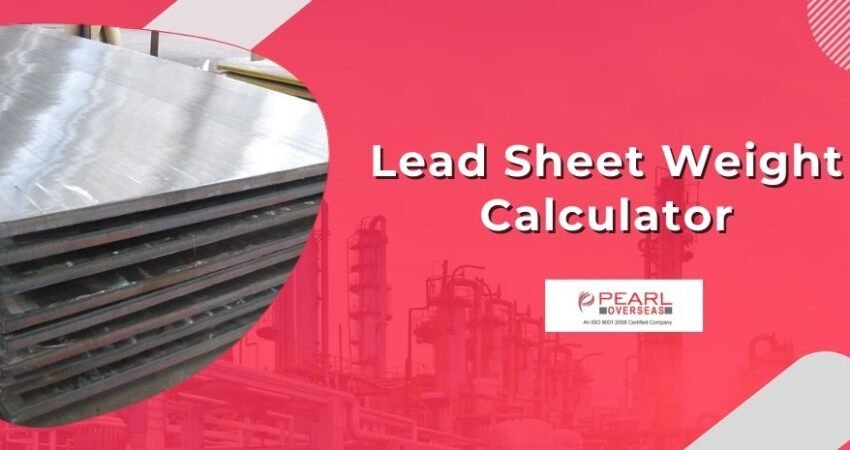 Lead Sheet Weight Calculator