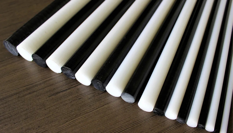 White Polyacetal Rods Suppliers Exporters Manufacturers from India